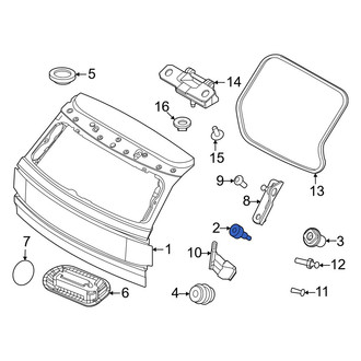 Volvo OE - Rear Upper Liftgate Stop Bumper