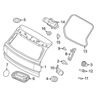 Volvo OE - Lift Gate - Gate & Hardware