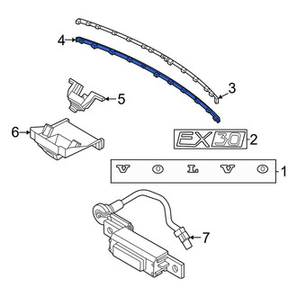 Volvo OE - Rear Lower Liftgate Finish Panel