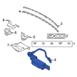 Volvo OE - Rear Liftgate Latch Release Switch