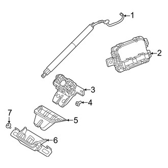 Volvo OE - Lift Gate - Lock & Hardware