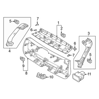Volvo OE - Lift Gate - Interior Trim