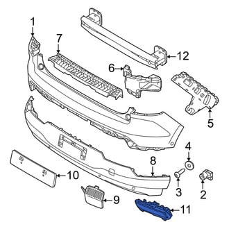 Volvo OE - Rear Left Reflector Panel