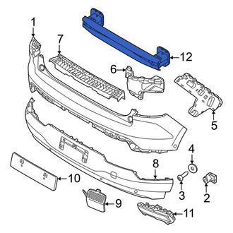Volvo OE - Rear Bumper Impact Bar