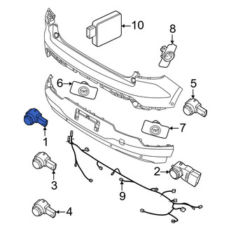 Volvo OE - Front Center Parking Aid Sensor