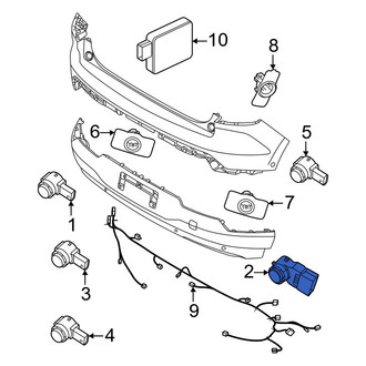 Volvo OE - Rear Right Parking Aid Sensor