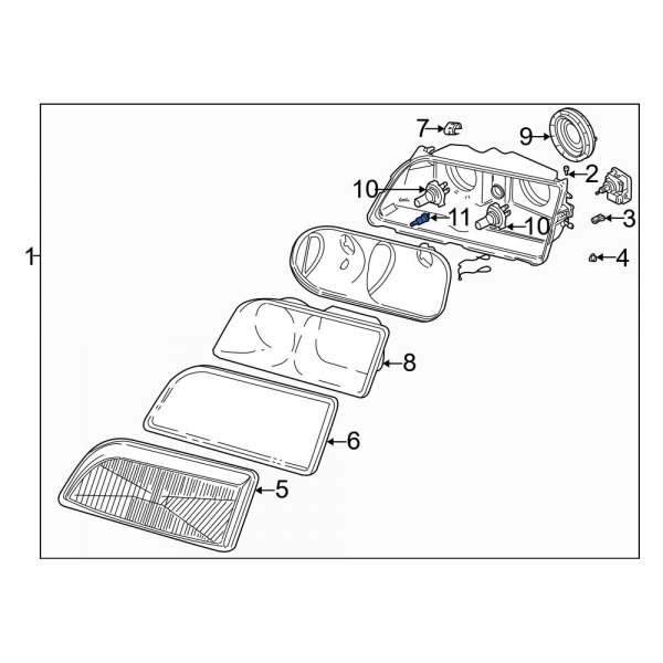 Daytime Running Light Bulb