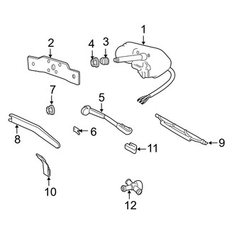 Volvo OE - Front Lamps - Washer Components (Base 1.9L Gas)