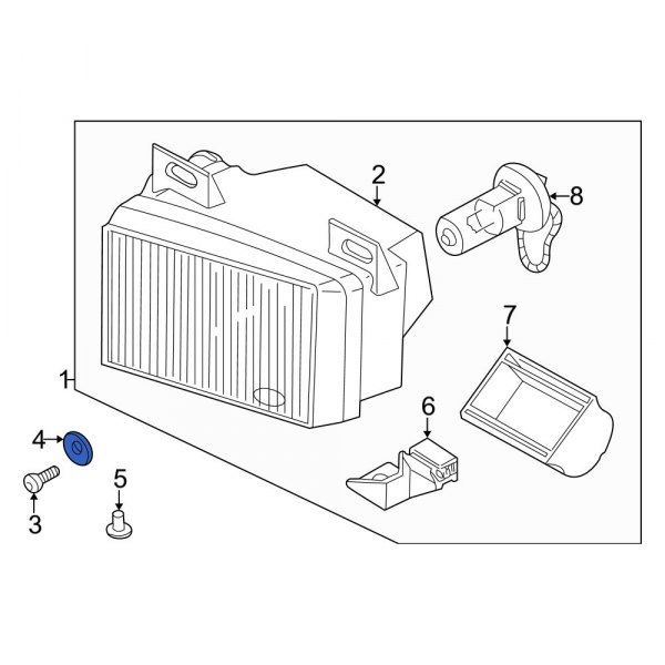 Fog Light Washer