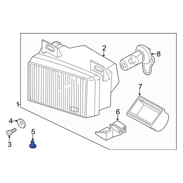 Fog Light Clip