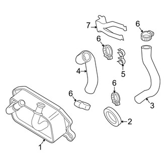 Volvo OE - Cooling - Engine Oil Cooler (Base 1.9L)