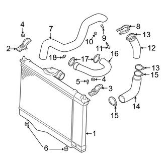 Volvo OE - Cooling - Intercooler (1.9L)