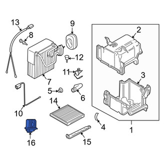 Volvo OE - HVAC Blower Motor Resistor