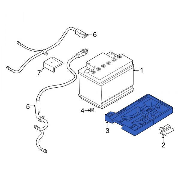 Battery Tray