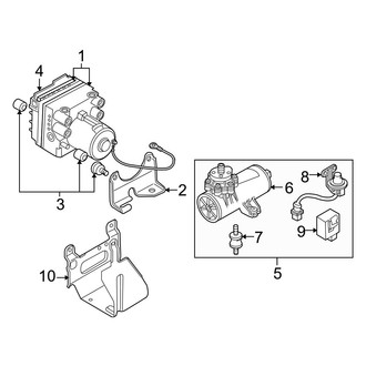 Volvo OE - Power Brake Booster Vacuum Pump