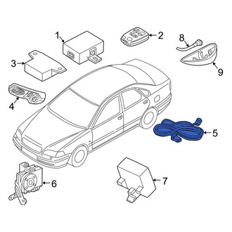 Volvo OE - Anti-Theft Alarm Siren Connector