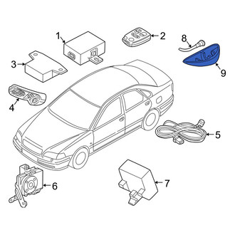 Volvo OE - Anti-Theft Infrared Sensor Bracket