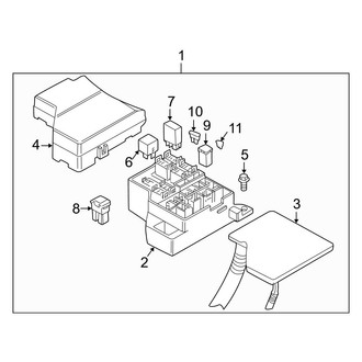 Volvo OE - Electrical Components (Fuse Box), (1.9L)