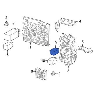 Volvo OE - Window Defroster Relay