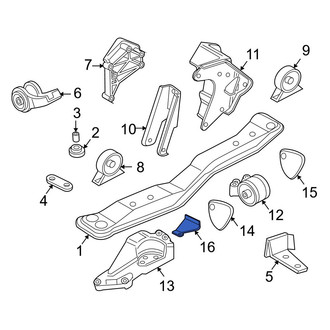 Volvo OE - Suspension Subframe Reinforcement Bracket