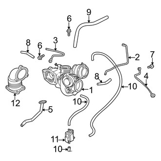 Volvo OE - Engine - Turbocharger & Components (1.9L)