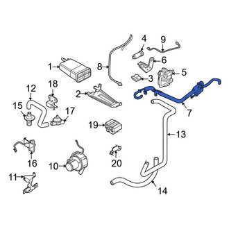 Volvo OE - PCV Valve Hose