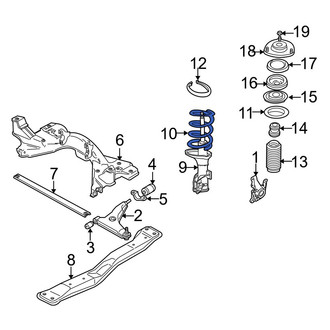 Volvo OE - Front Coil Spring
