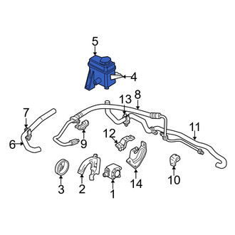 Volvo OE - Front Power Steering Reservoir Cap