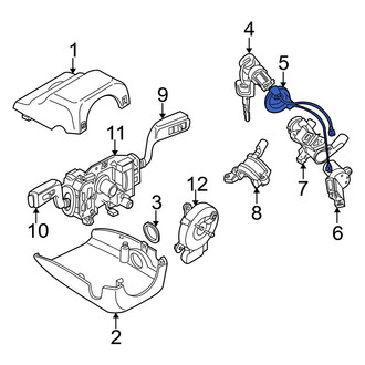 Volvo OE - Steering Column Bearing Snap Ring