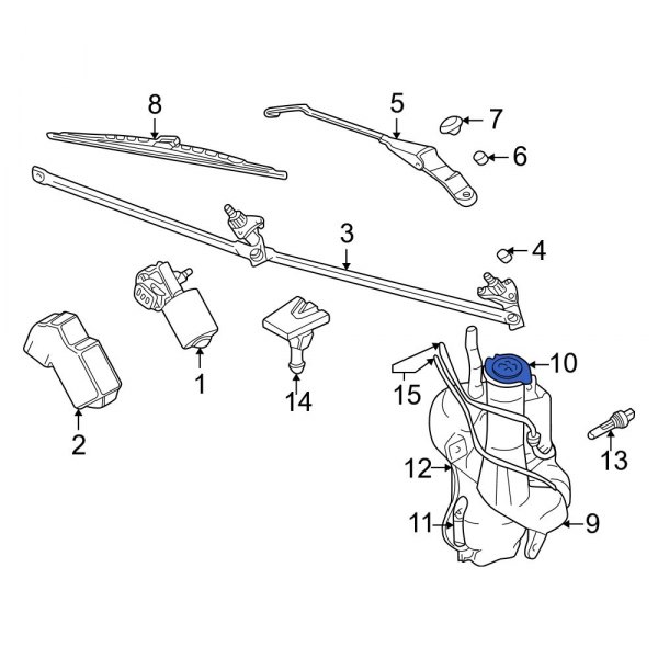 Washer Fluid Reservoir Cap