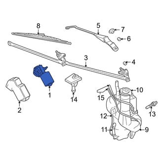 Volvo OE - Wiper Motor