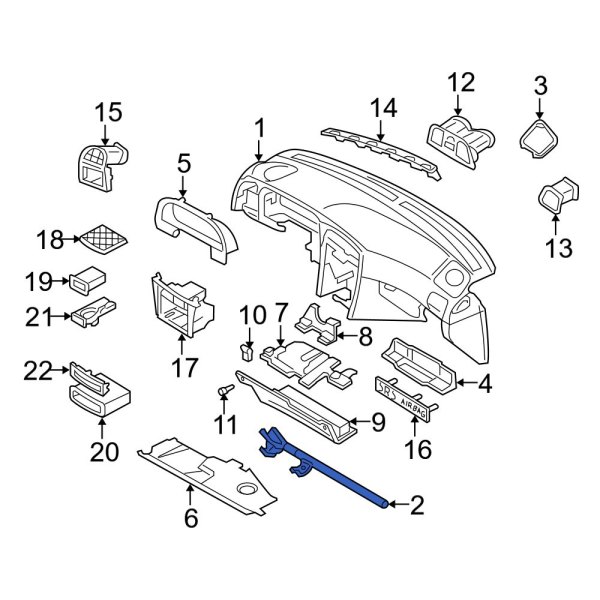 Instrument Panel Crossmember