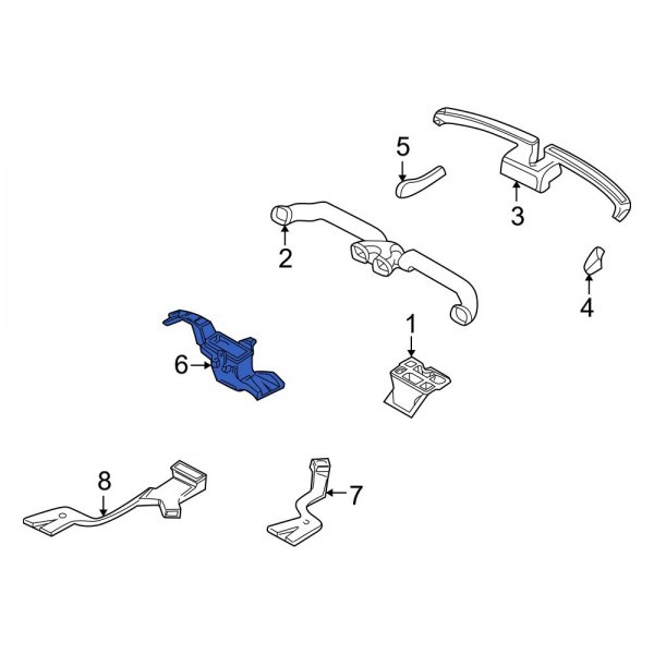 Instrument Panel Air Duct