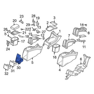 Volvo OE - Console Panel