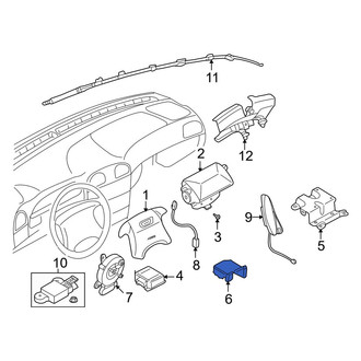 Volvo OE - Air Bag Control Module