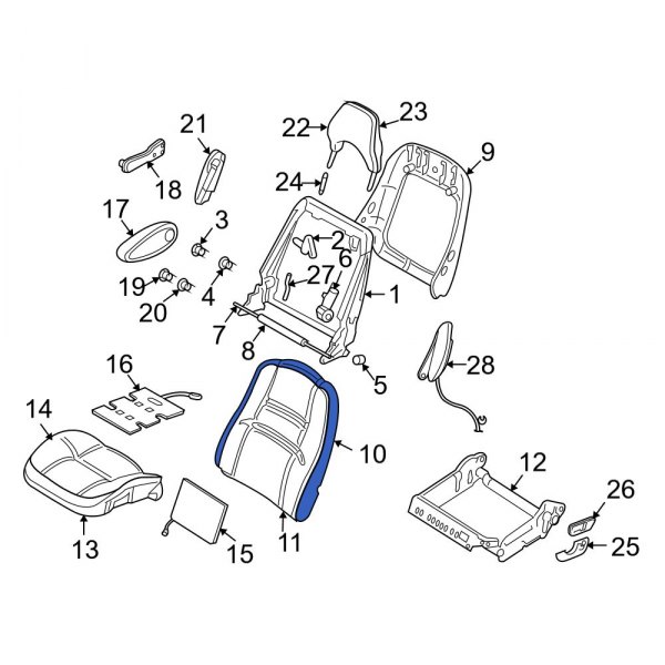 Seat Back Cushion