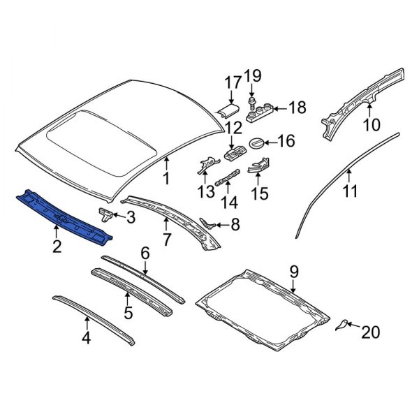 Roof Header Panel