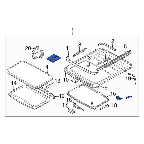 Sunroof Assembly