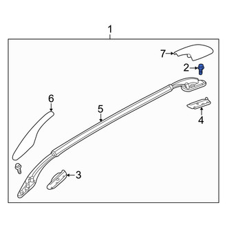 Volvo OE - Roof Side Rail Bolt