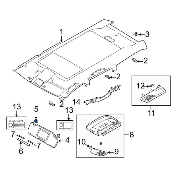 Sun Visor Support