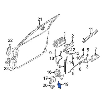 Volvo OE - Front Right Door Lock Actuator Motor
