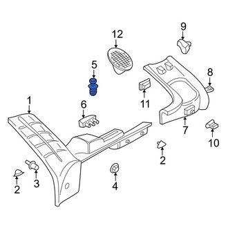 Volvo OE - Quarter Panel Trim Panel Clip