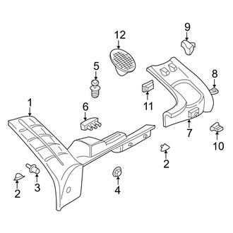 Volvo OE - Quarter Panel - Interior Trim (Base)