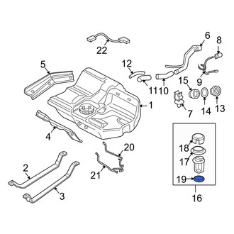 Volvo OE - Fuel Pump Tank Seal