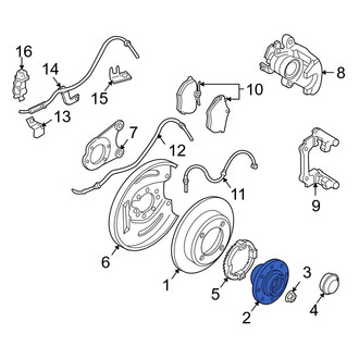 Volvo OE - Front Wheel Hub