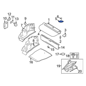 Volvo OE - Rear Left Tie Down Hook