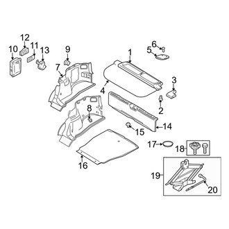 Volvo OE - Rear Body & Floor - Interior Trim (Base)