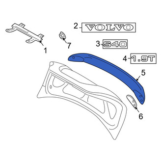 Volvo OE - Rear Spoiler