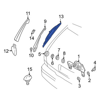 Volvo OE - Rear Wiper Blade