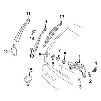 Volvo OE - Wiper Motor Bolt
